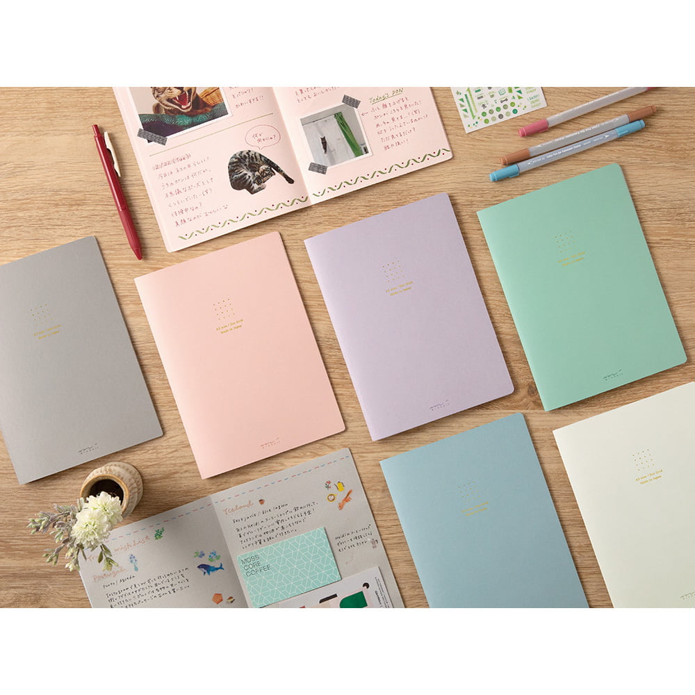 Midori MD Color Dot Grid Notizbuch A5
