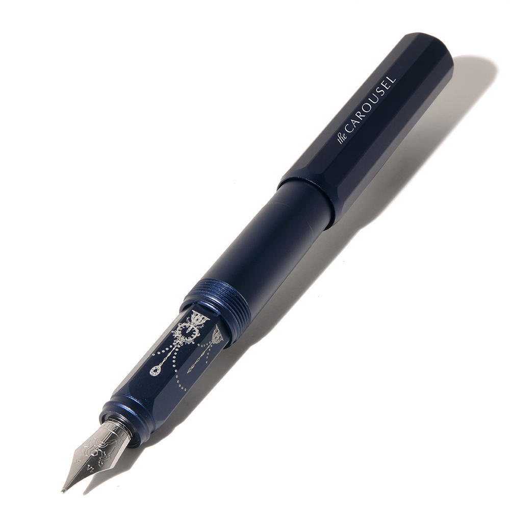 Ferris Wheel Press - Limited Edition | Aluminum Carousel Fountain Pen - Glistening Glass