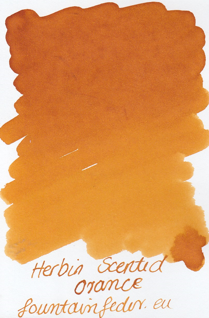 Herbin Scented Orange Ink Sample 2ml