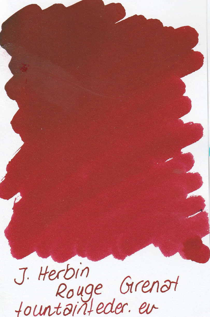 Herbin Rouge Grenat Ink Sample 2ml