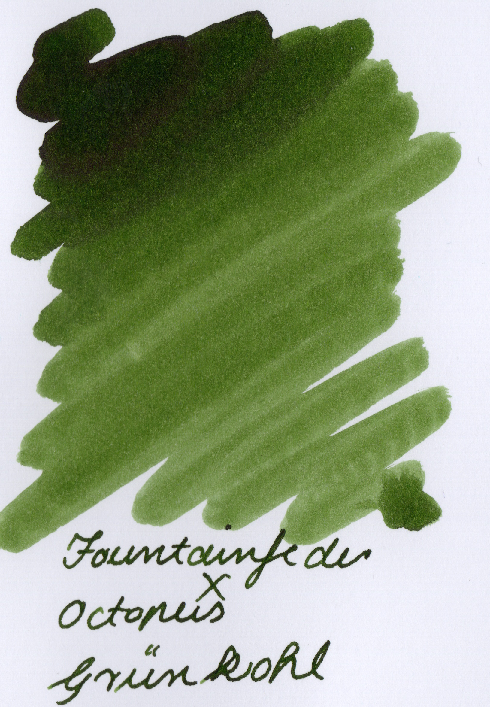 Fountainfeder Grünkohl Ink Sample 2ml
