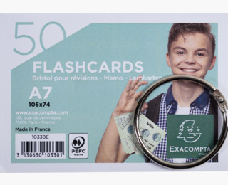 Exacompta Karteikarten Flashcards