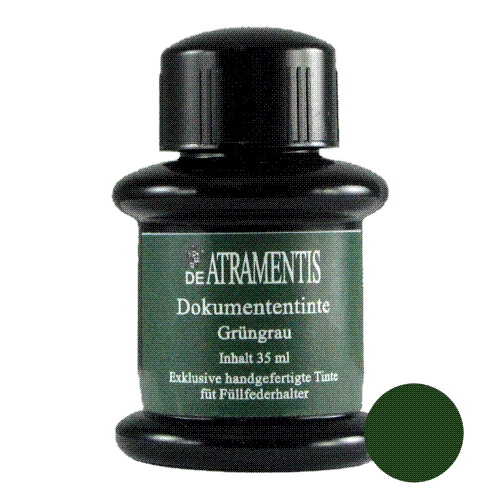 DeAtramentis Document Ink Green Grey 45ml