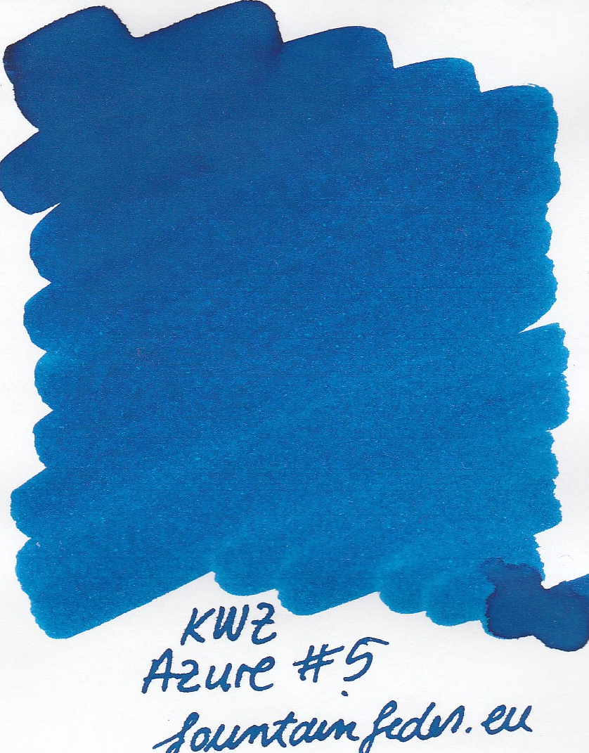 KWZ Azure #5 Ink Sample 2ml