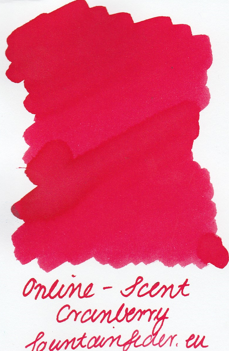 Online Scented Cranberry Ink Sample 2ml