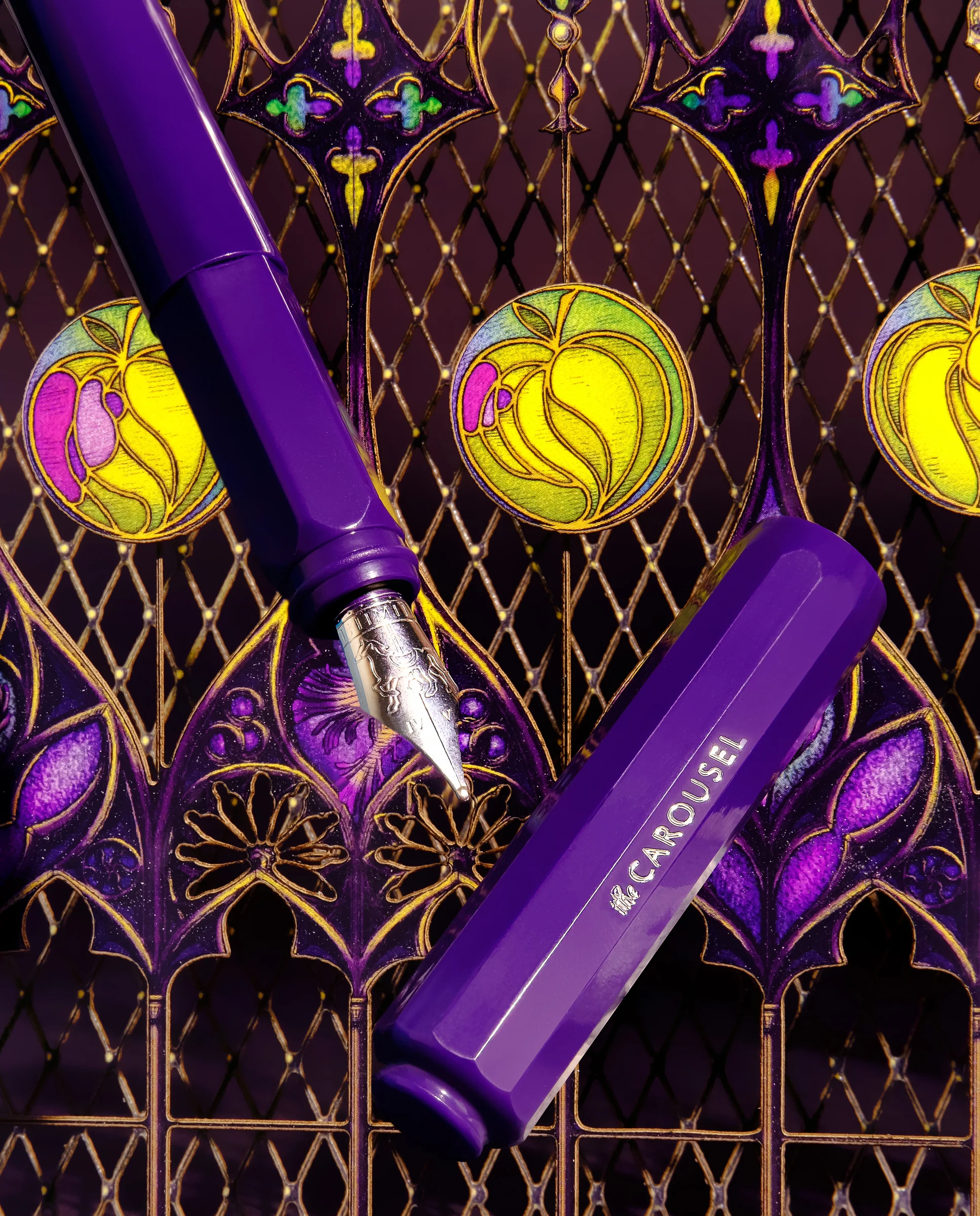 Ferris Wheel Press Limited Edition - The Carousel Fountain Pen - Poison Envy