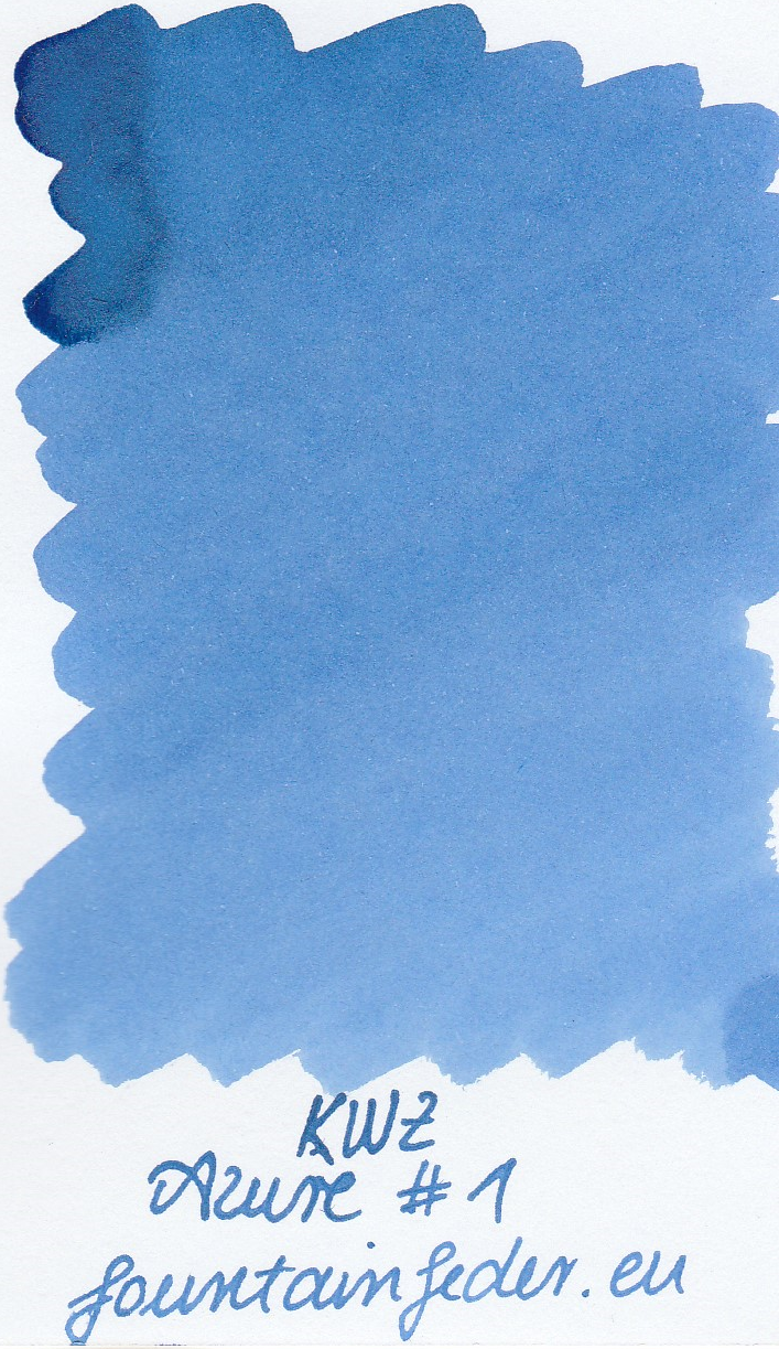 KWZ Azure #1 Ink Sample 2ml
