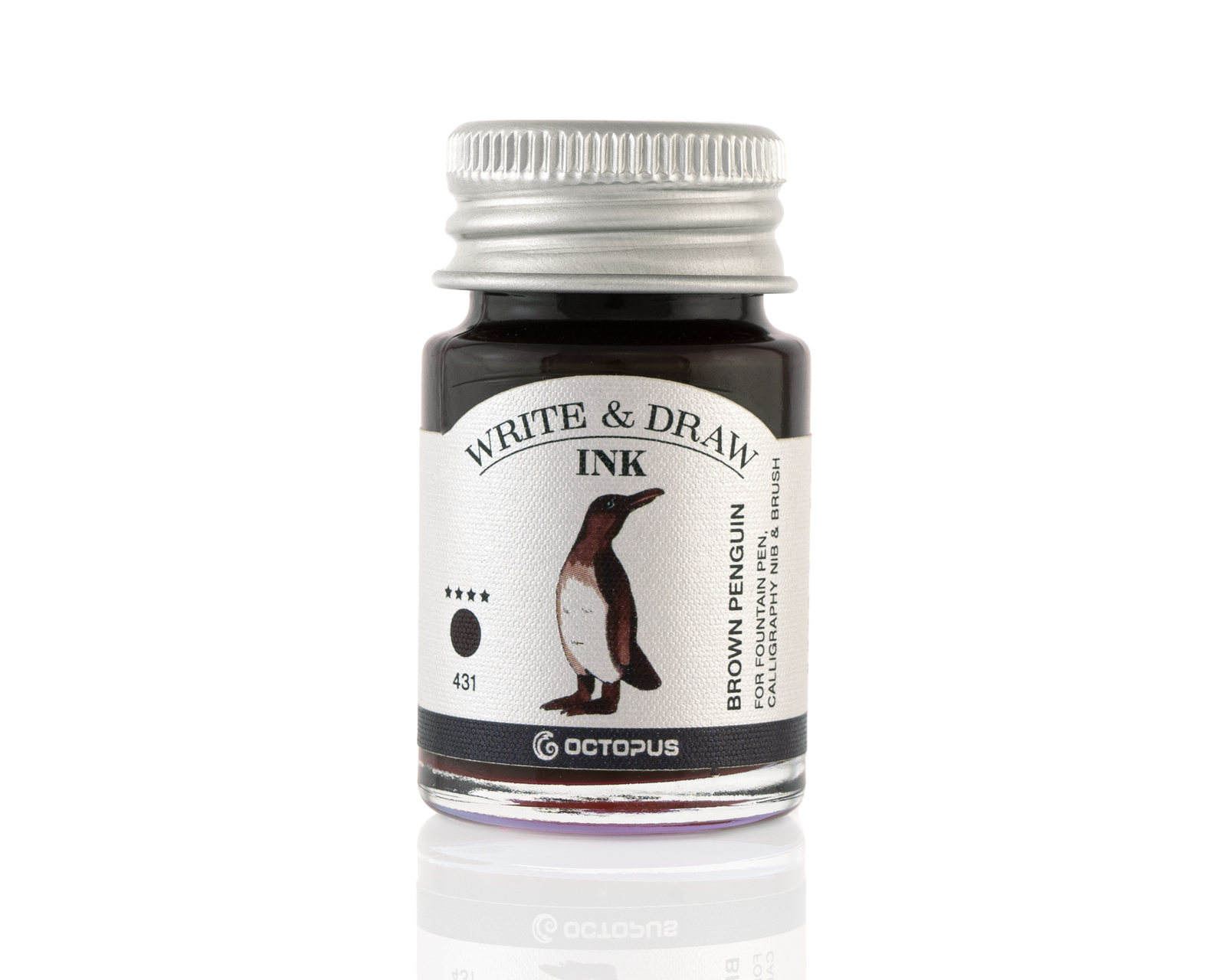 Octopus Write & Draw -  Penguin Brown 10ml