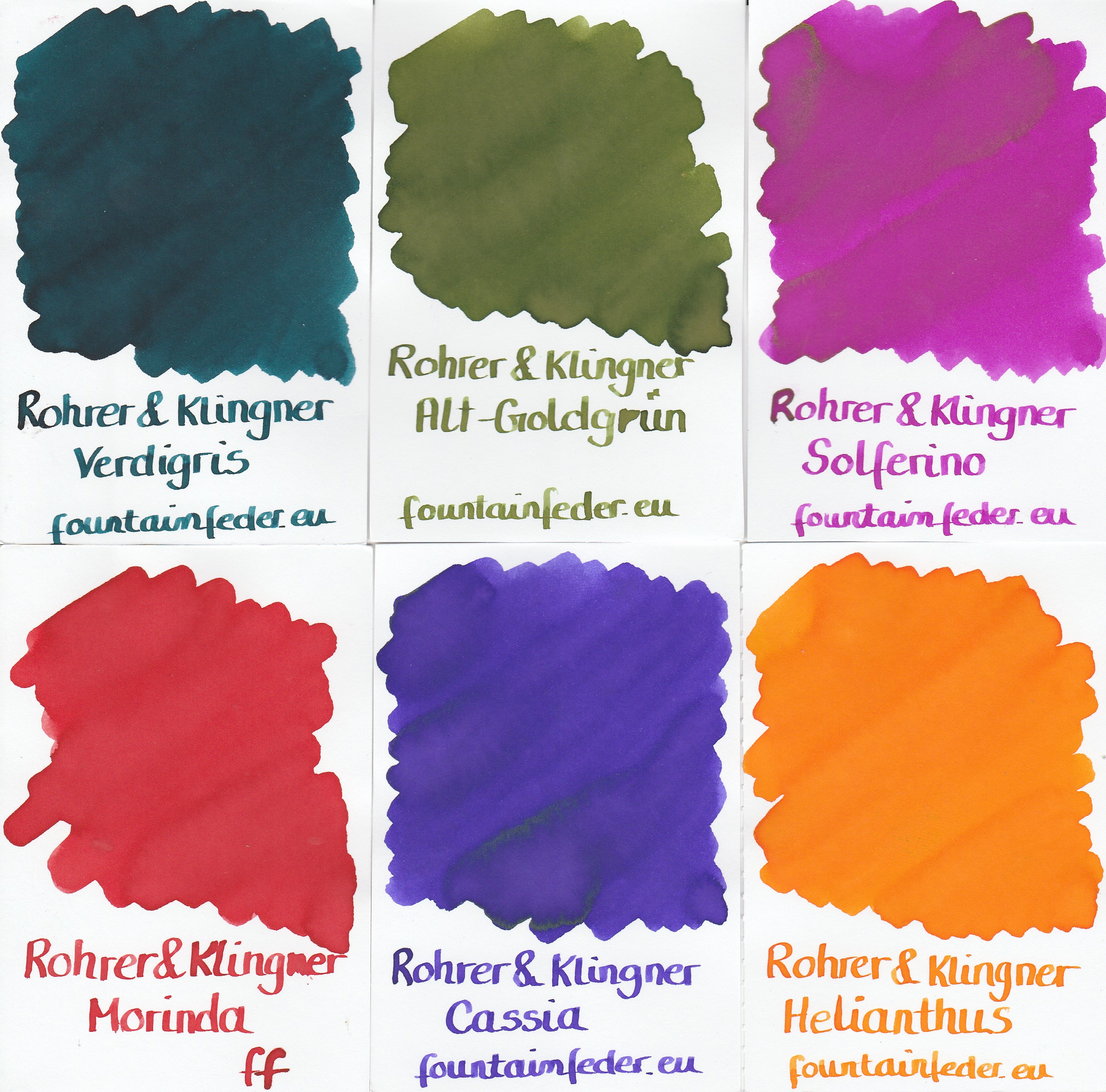 Rohrer & Klingner Königsblau Ink Sample 2ml