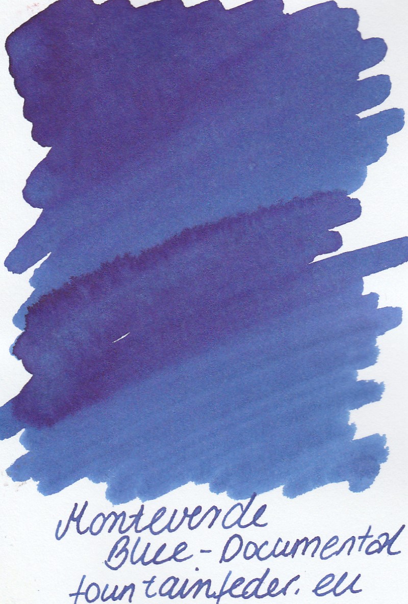 Monteverde  Blue Documental Ink Sample 2ml