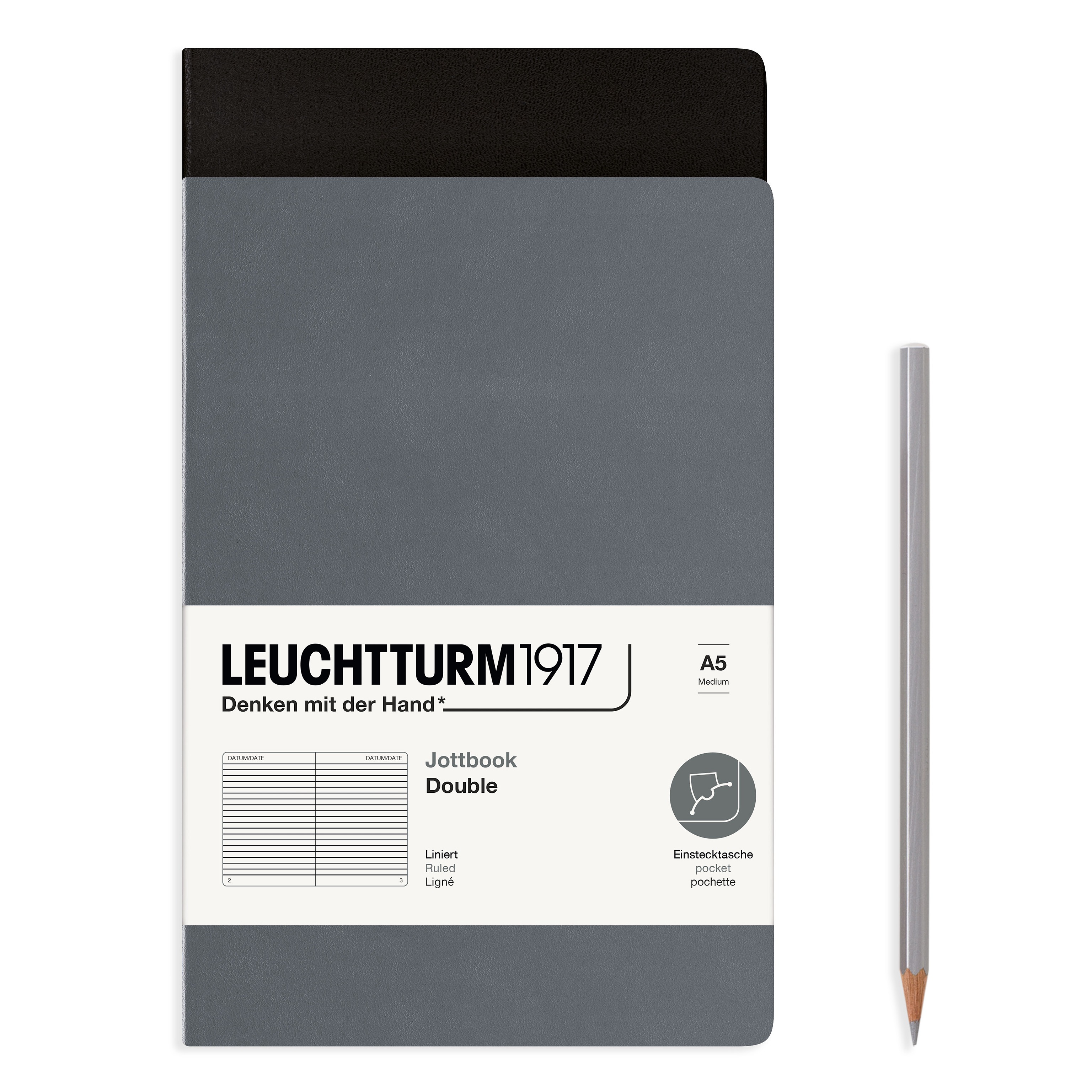Leuchtturm1917 Jottbook Double A6