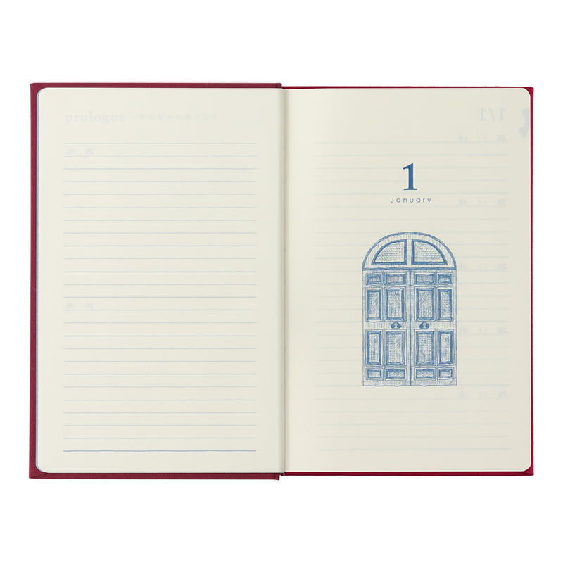 Midori 10 Years Gate Daily Diary