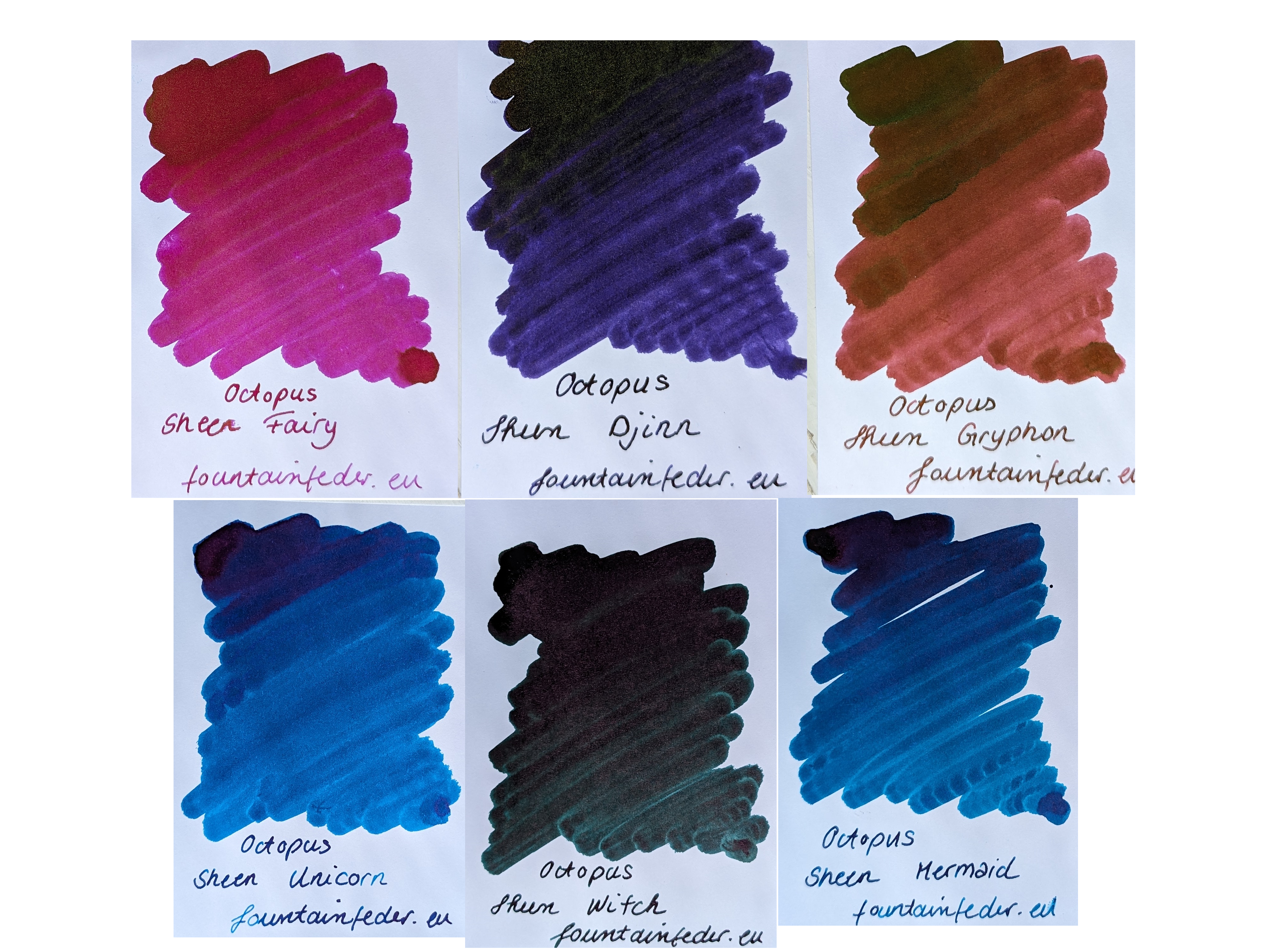 Octopus Sheen Mermaid Ink Sample 2ml