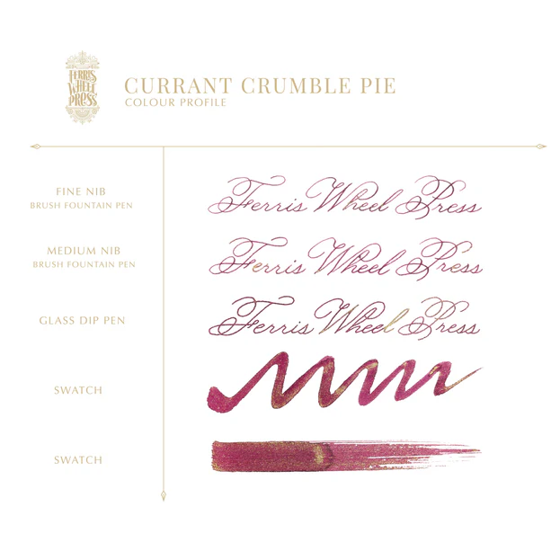 Ferris Wheel Press - Currant Crumble Pie Ink Sample 2ml