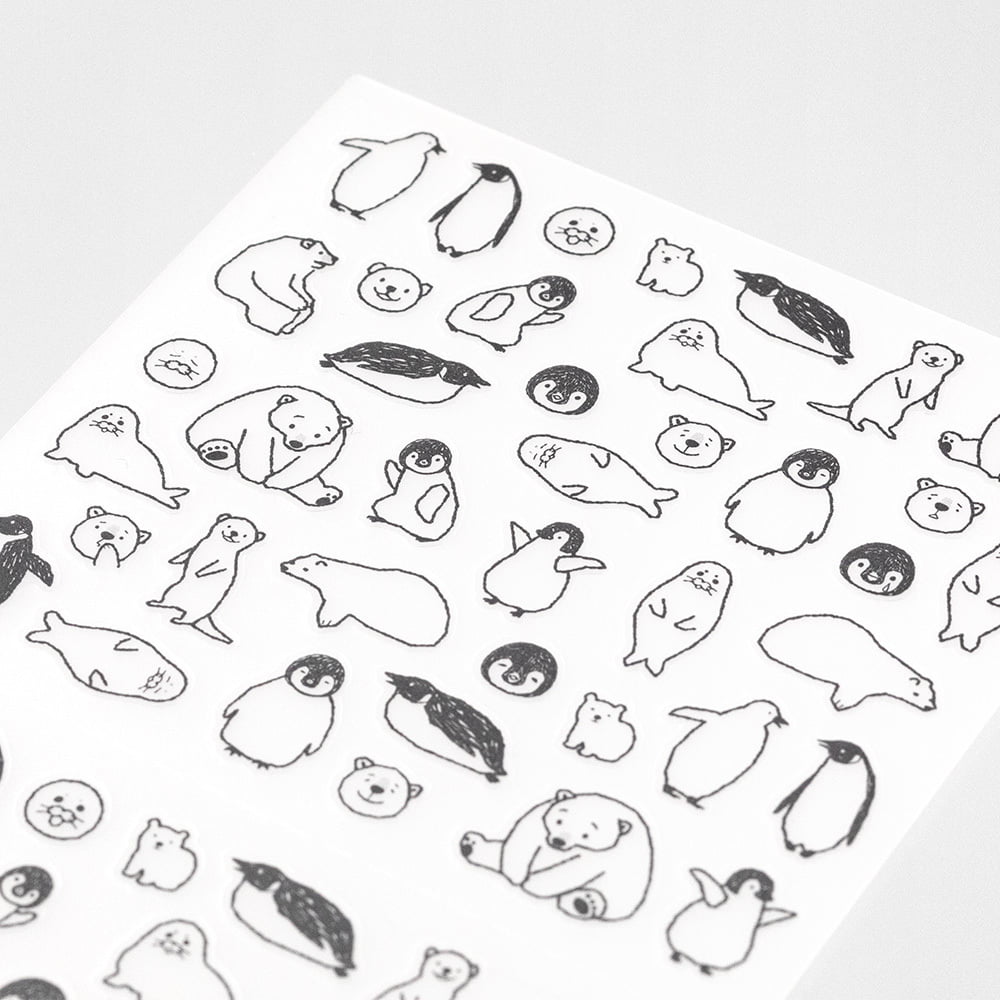 Midori Chat Sea Creatures Sticker