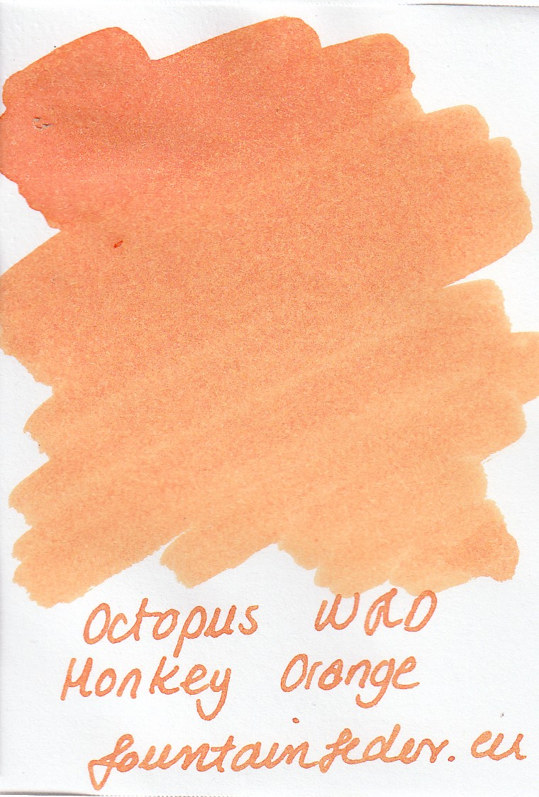 Octopus Fluids Write & Draw - Monkey Orange Ink Sample 2ml
