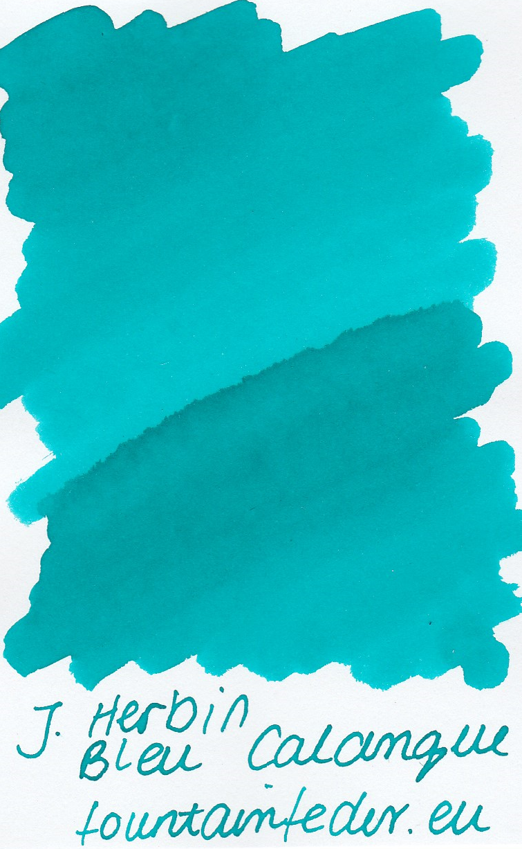 Herbin Bleu Calanque Ink Sample 2ml
