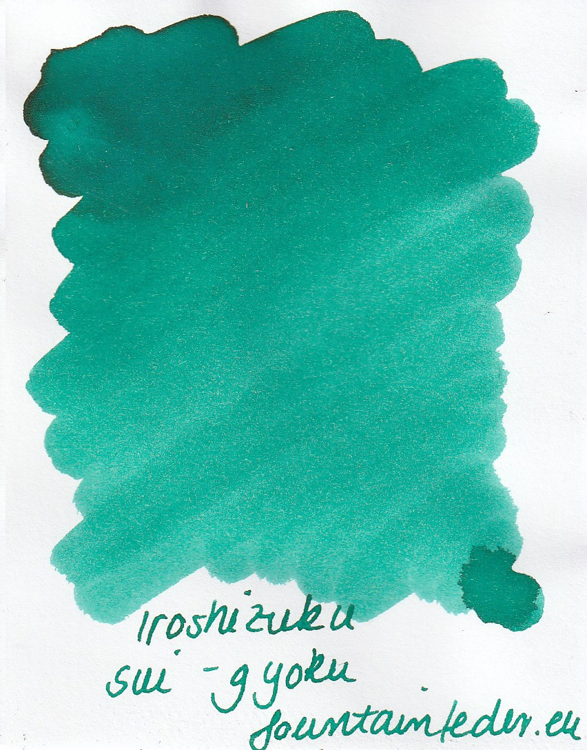 Pilot Iroshizuku sui-gyoku 2ml Ink Sample