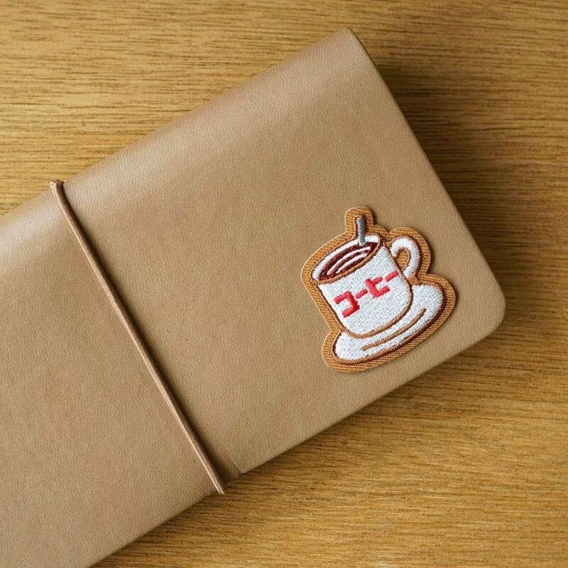 Hightide New Retro Patch Sticker Coffee