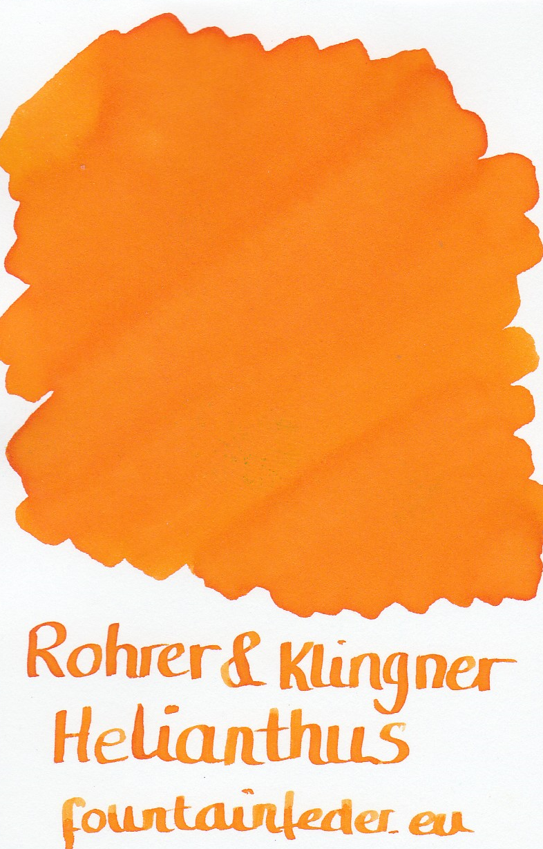 Rohrer & Klingner Helianthus Ink Sample 2ml