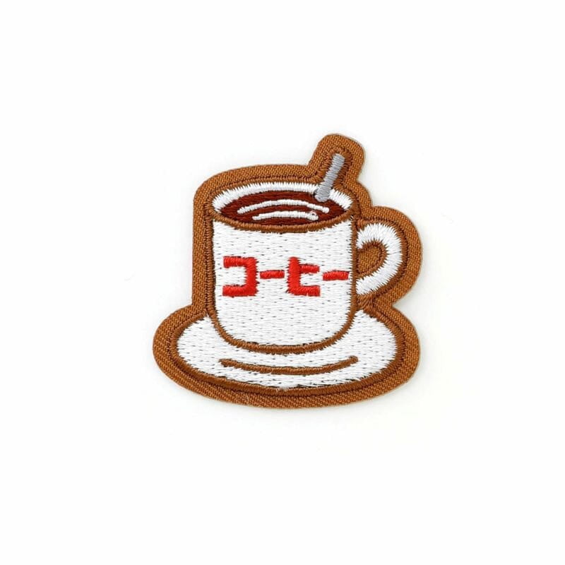 Hightide New Retro Patch Sticker Coffee