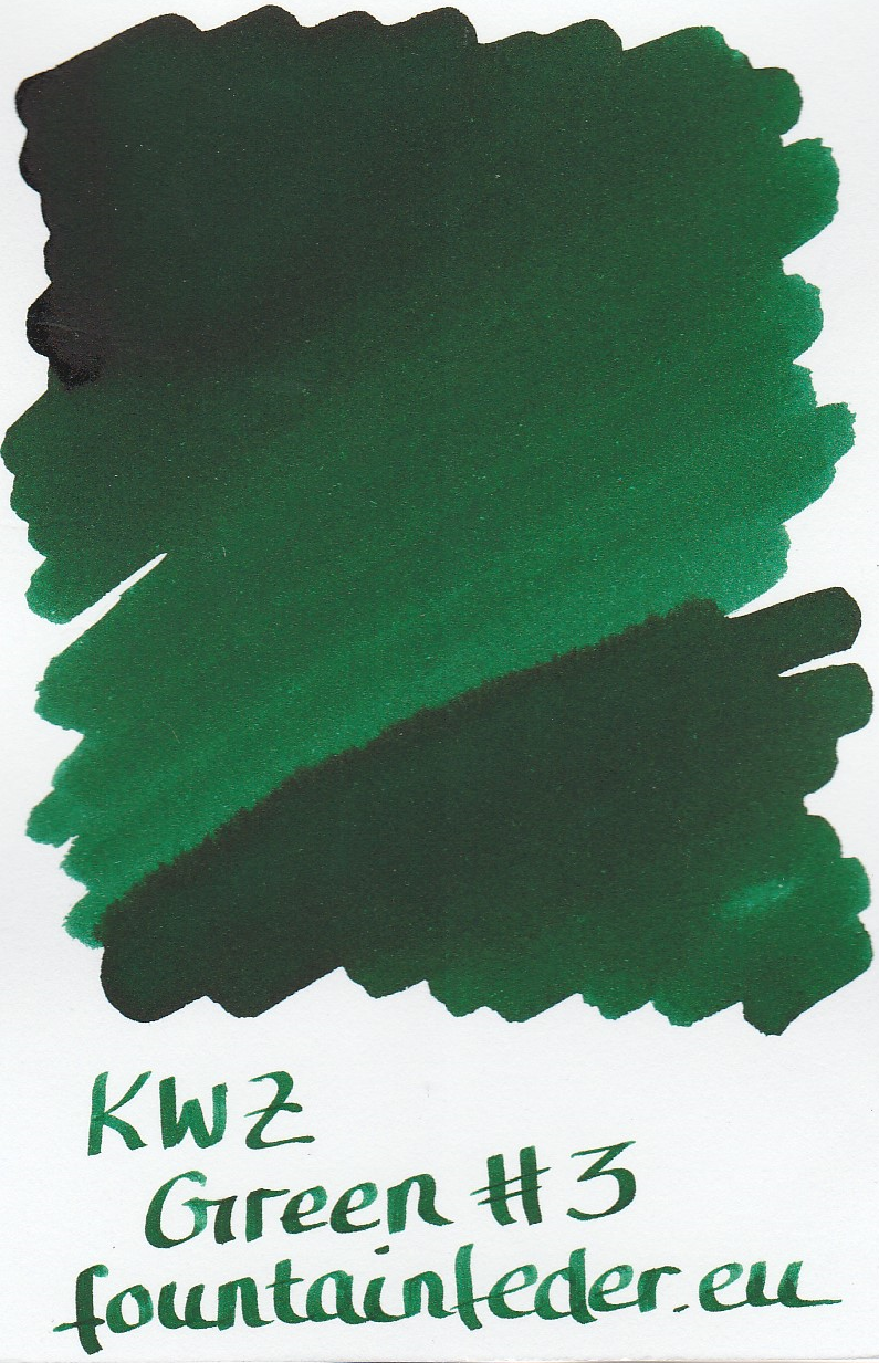 KWZ Green #3 Ink Sample 2ml