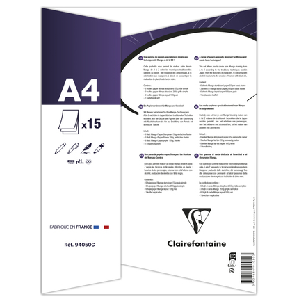 Clairefontaine Mangaka Essential Paper