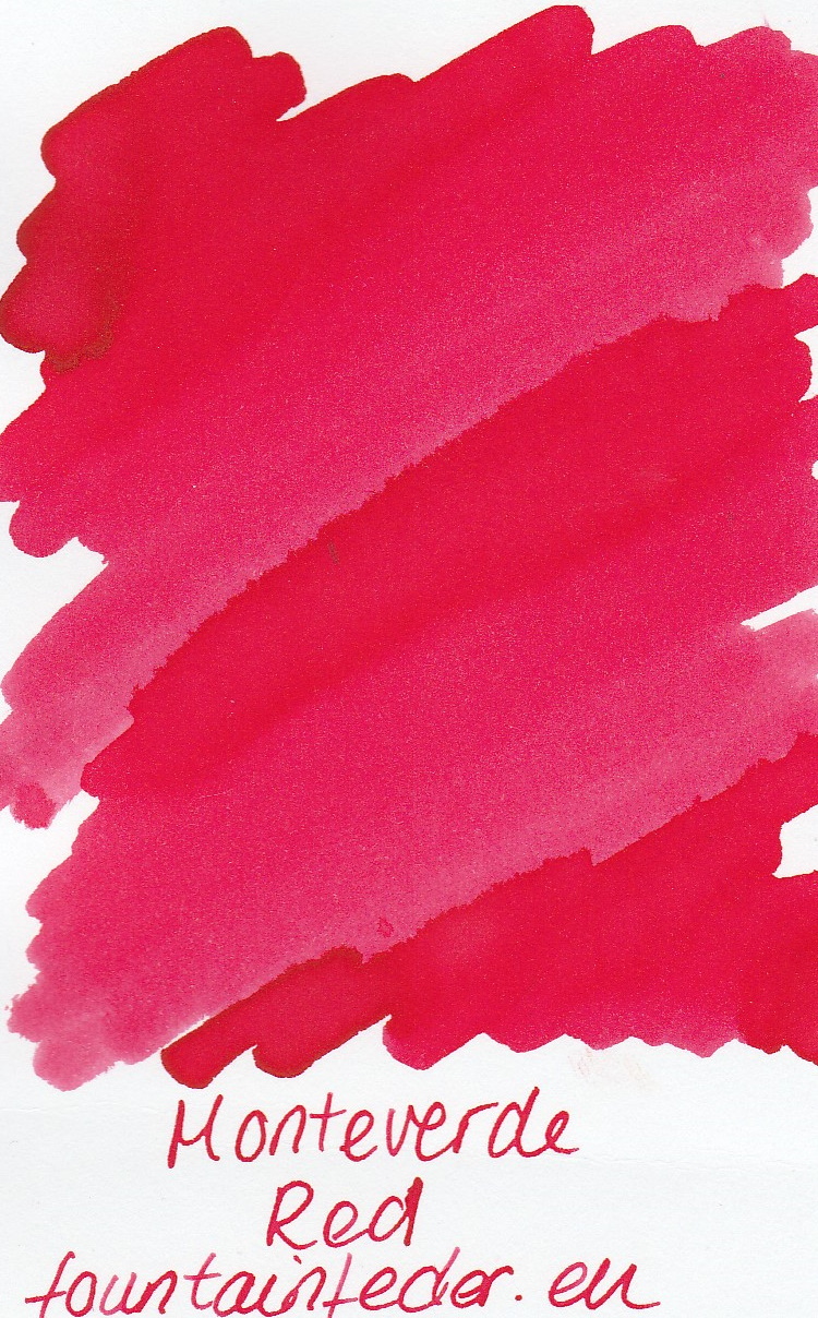 Monteverde Red Ink Sample 2ml