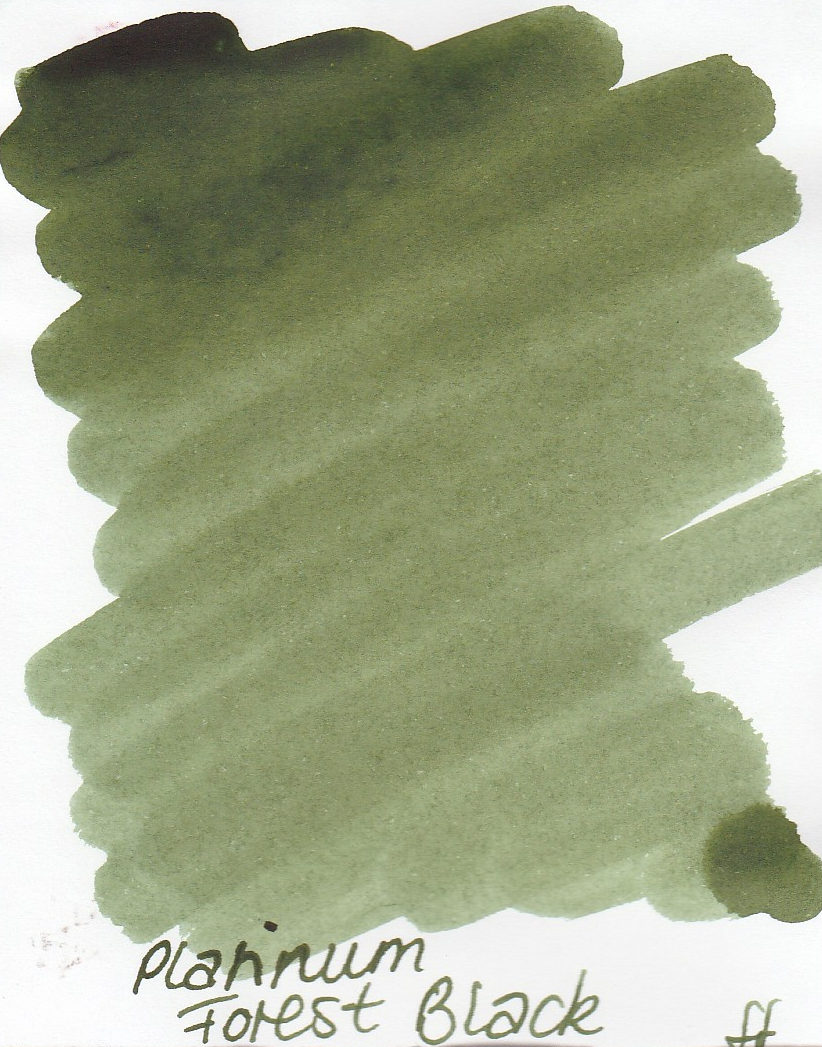 Platinum Forest Black Ink Sample 2ml