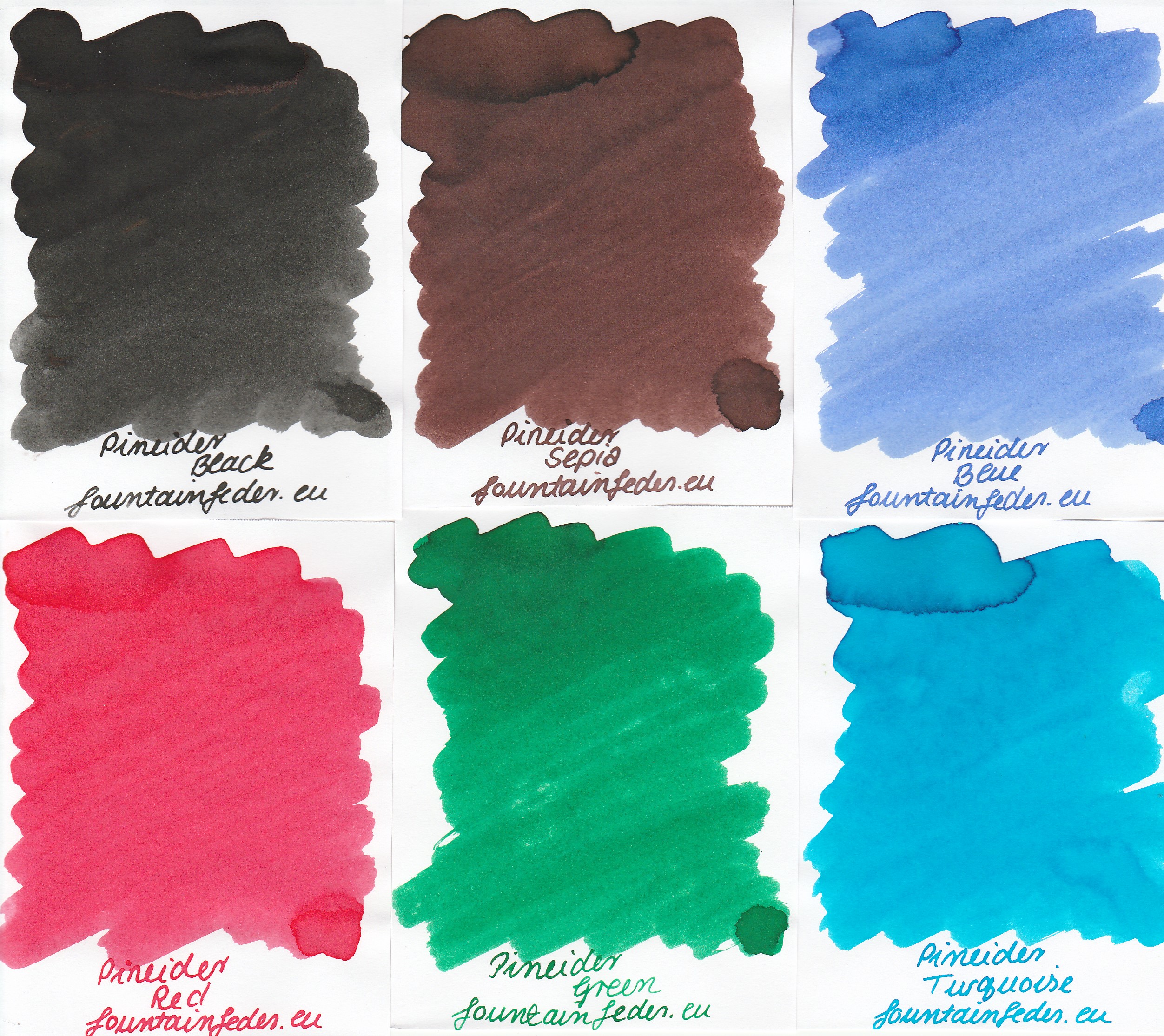 Pineider Turquoise Ink Sample 2ml