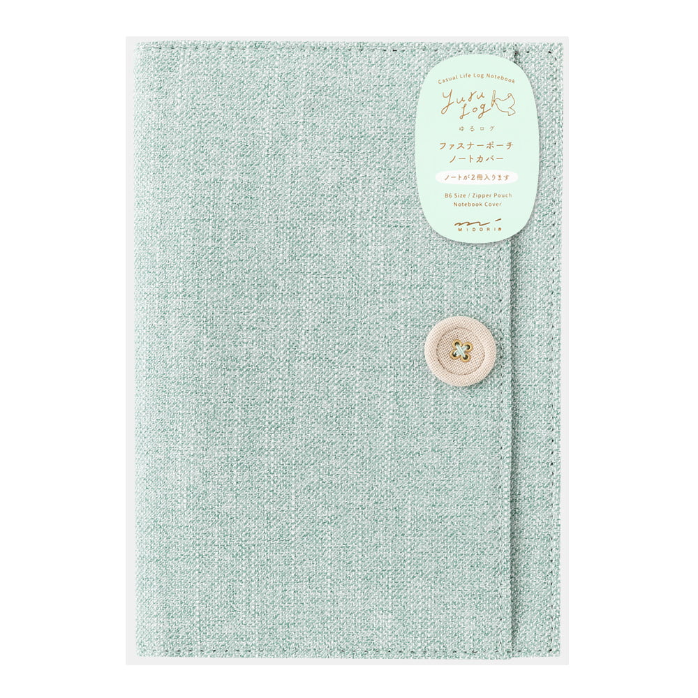 Yuru Log Notebook Cover B6 Cloth