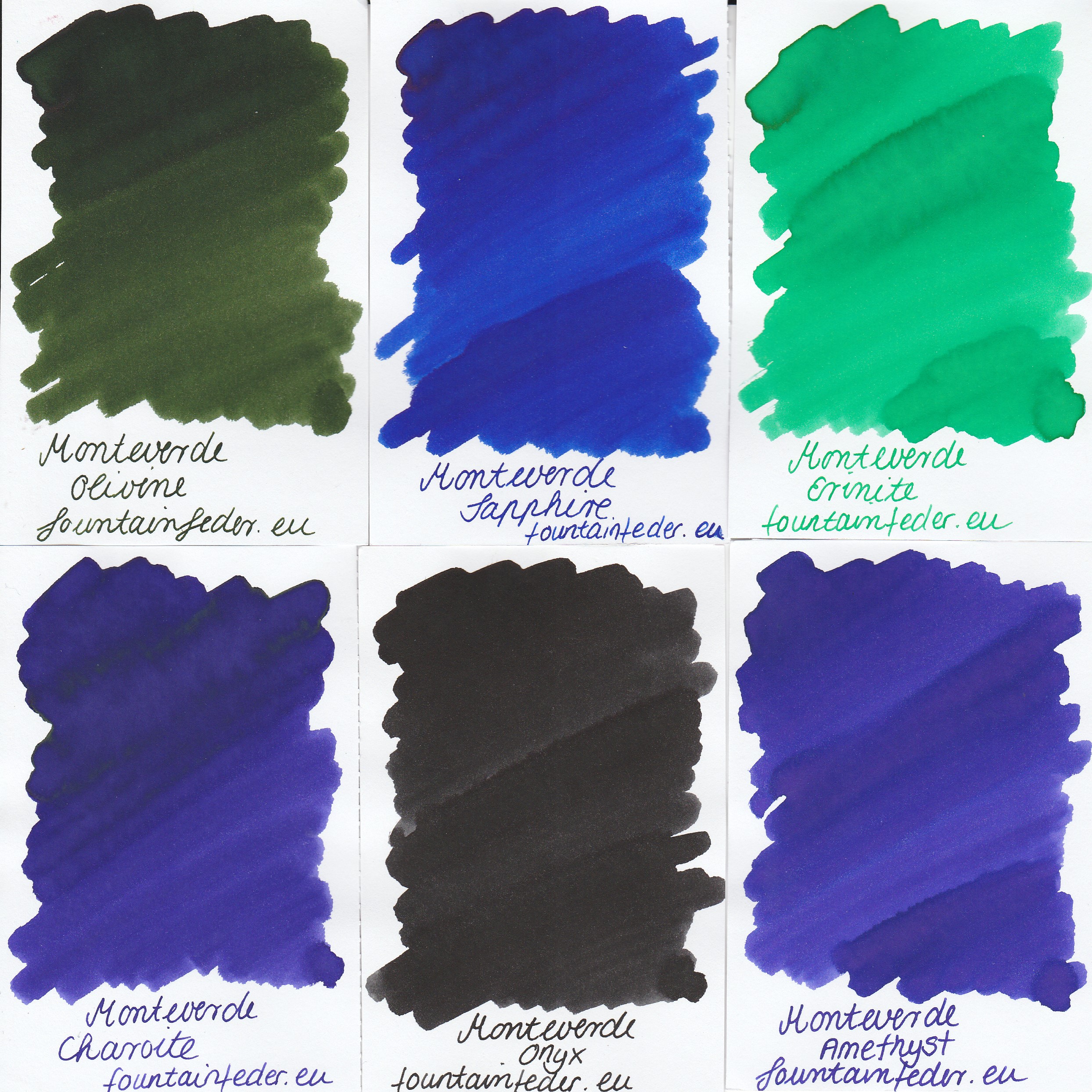 Monteverde Gemstone Amethyste Ink Sample 2ml