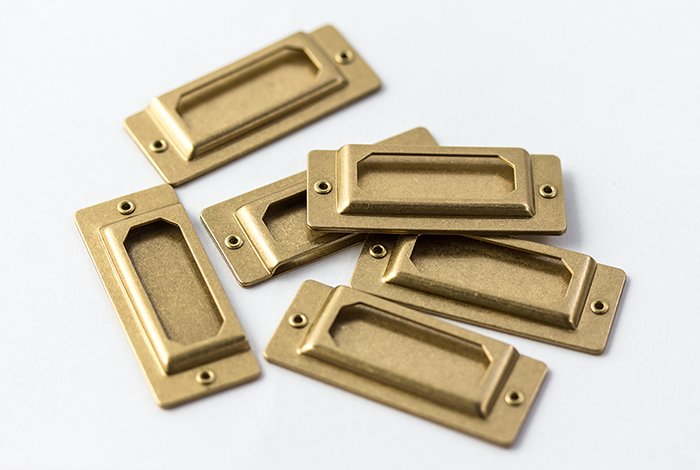 Traveler´s Company Brass Label Plate