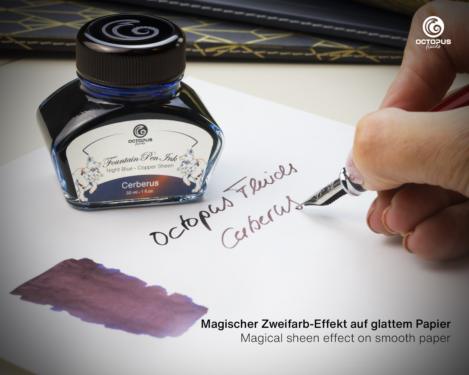 Octopus Sheen Ink - Cerberus 30ml