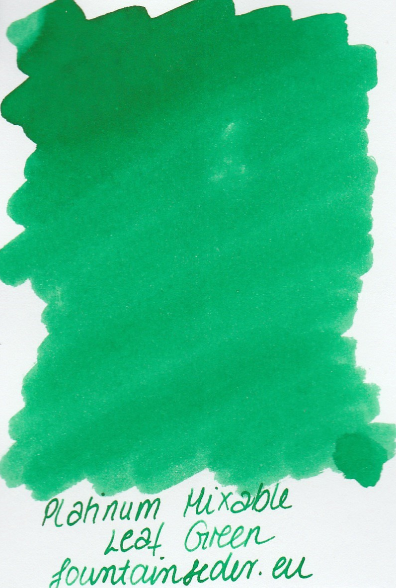 Platinum Mixable - Leaf Green Ink Sample 2ml
