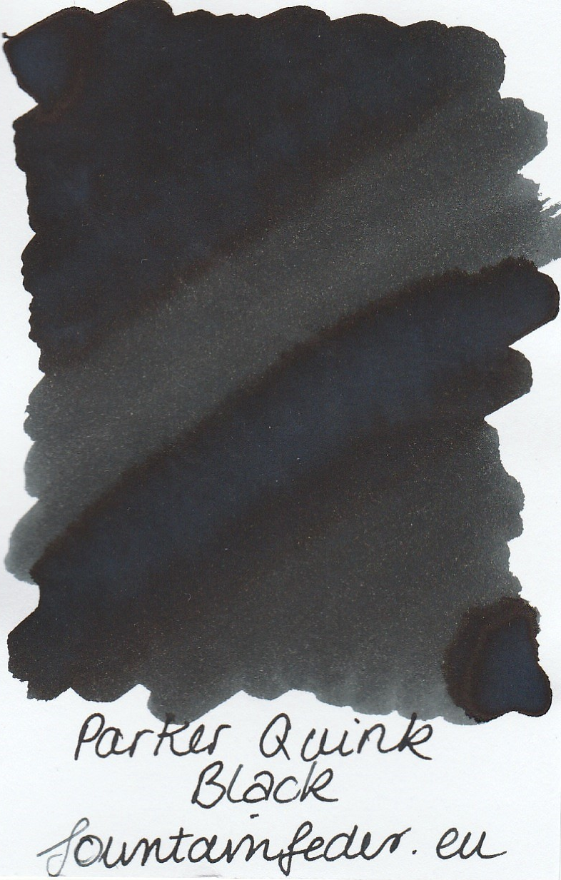 Parker Quink Black Ink Sample 2ml