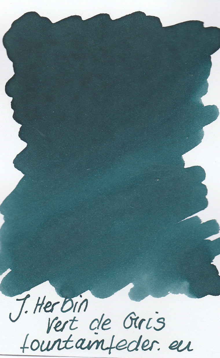 Herbin Vert de Gris Ink Sample 2ml