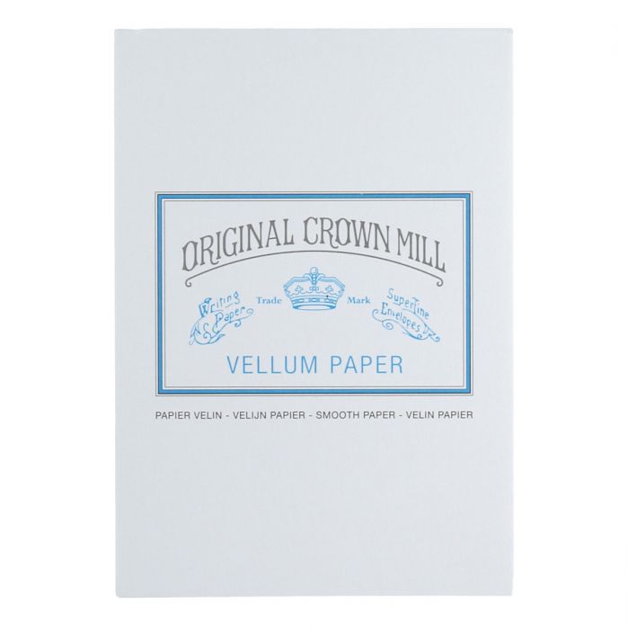 Crown Mill  Velin Korrespondenzblock A5