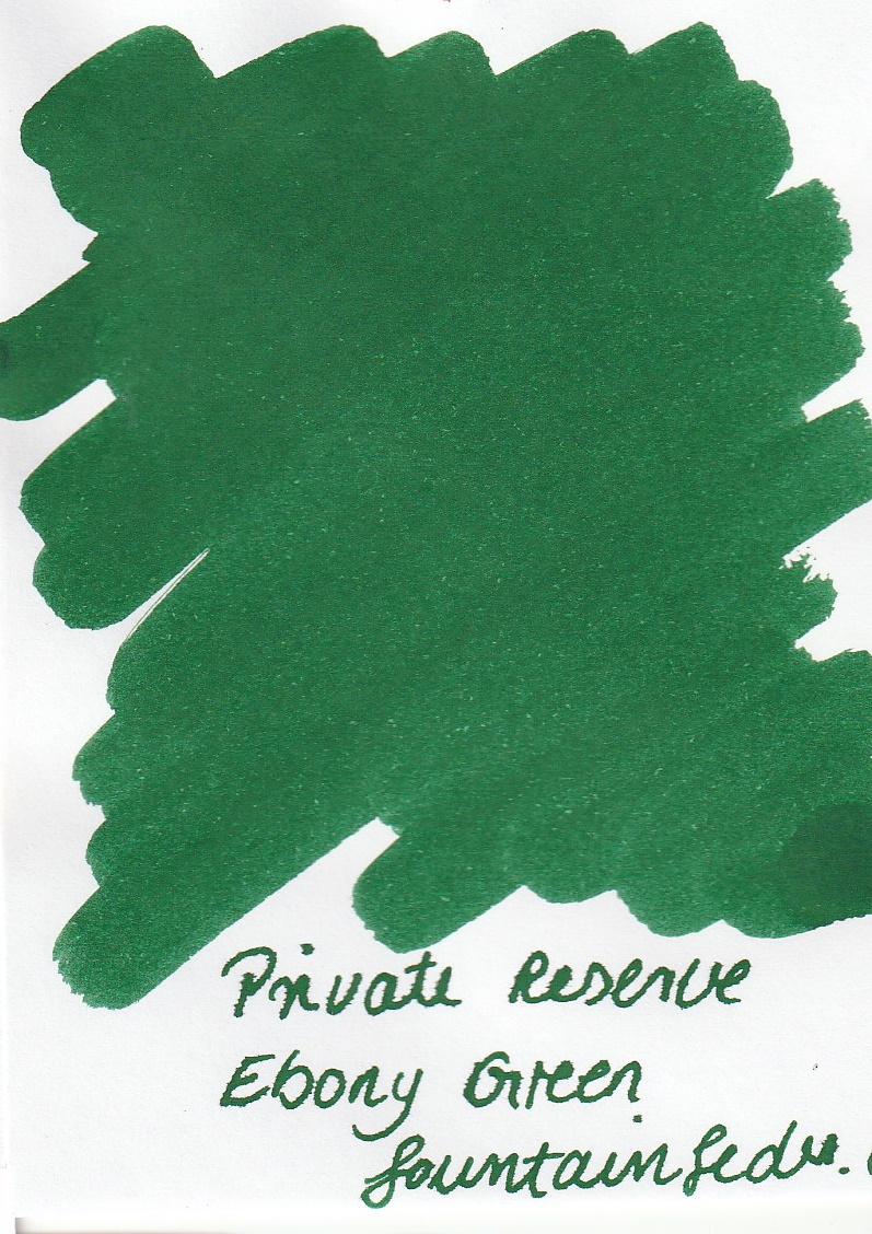 Private Reserve - Ebony Green Ink Sample 2ml
