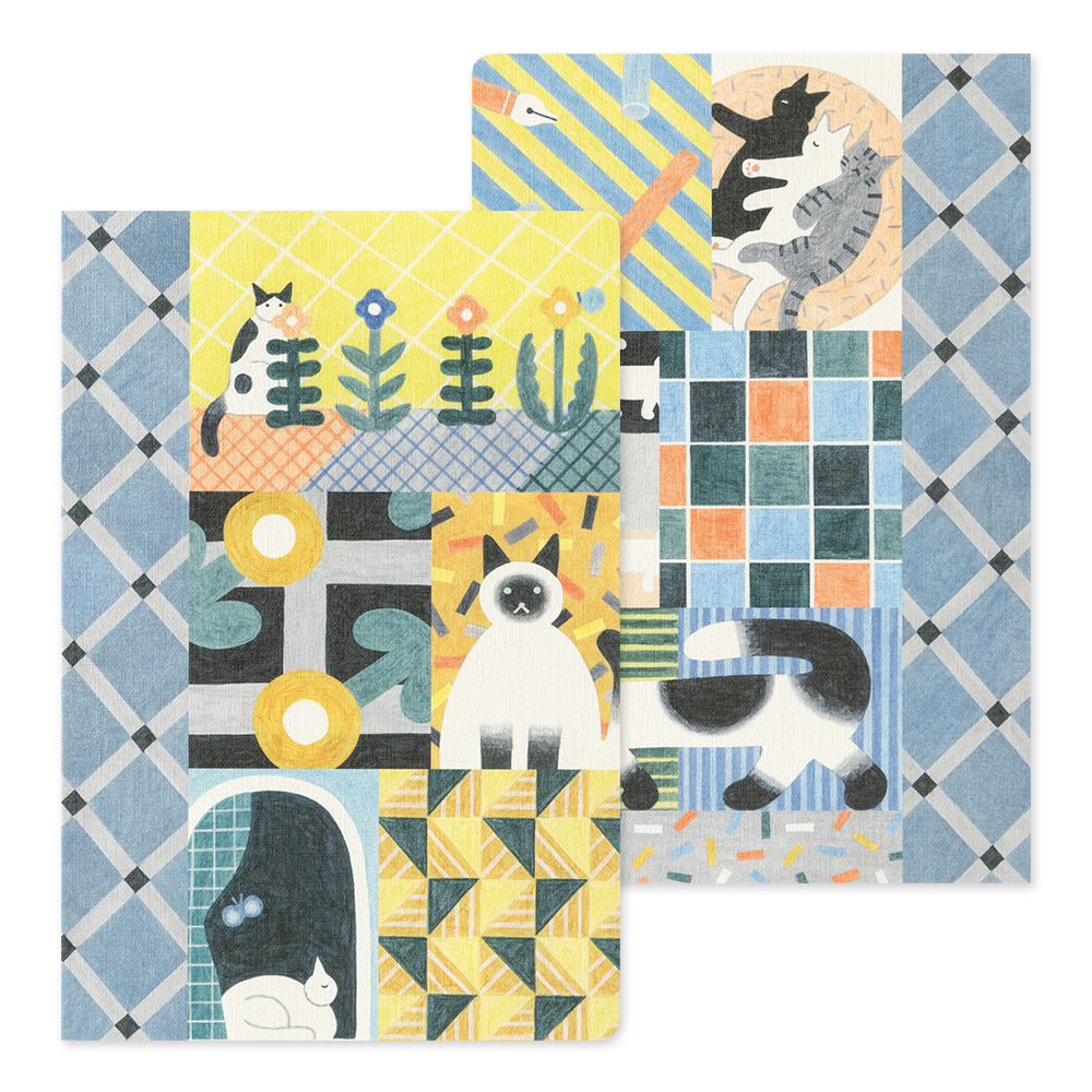 Yuru Log Notebook B6 Cat
