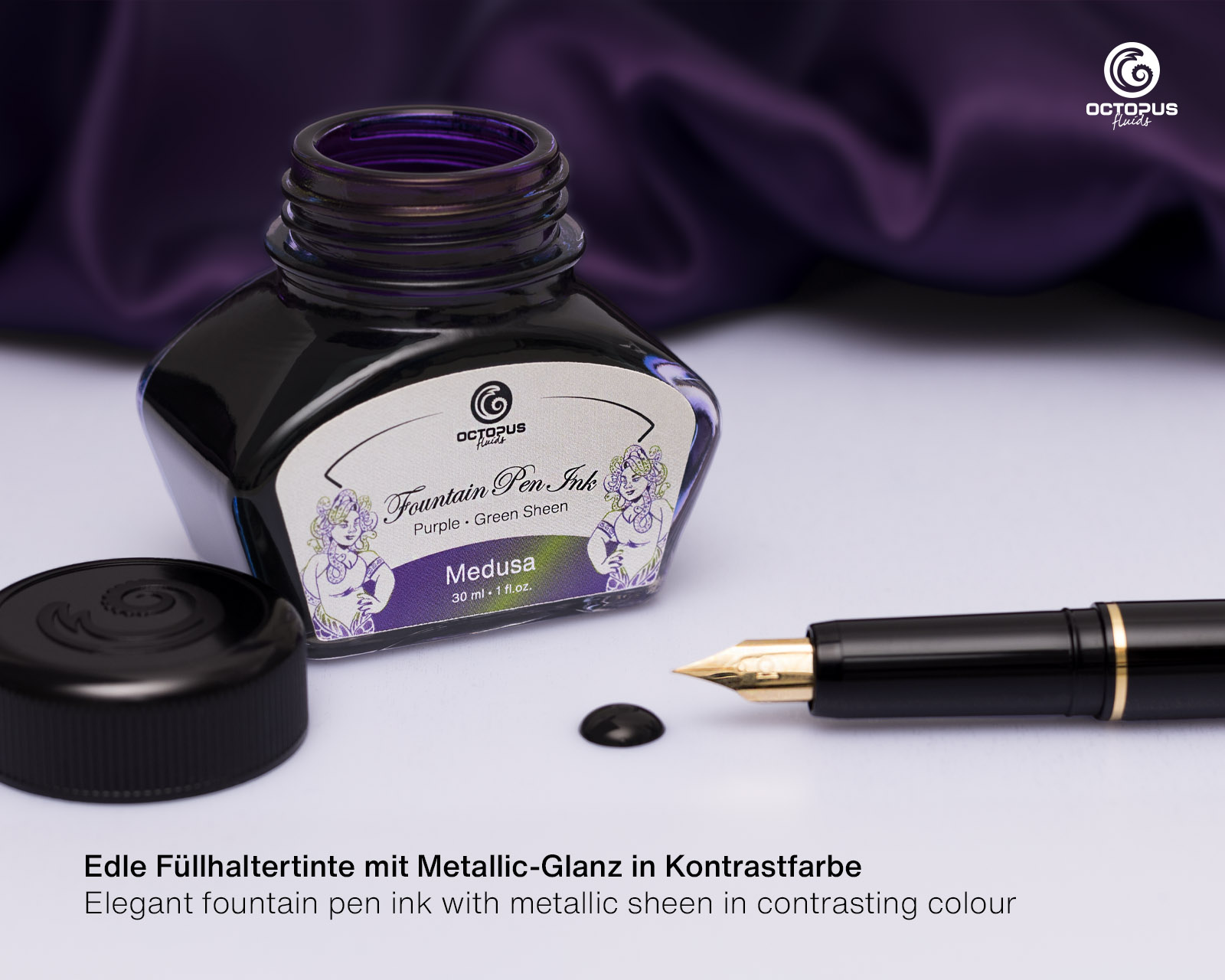 Octopus Sheen Ink - Medusa 30ml