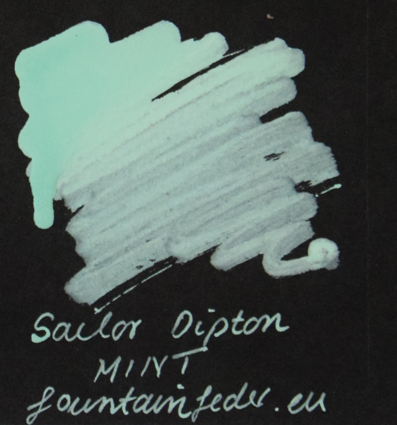 Sailor Dipton Ink - Creamy Mint Ink Sample 2ml